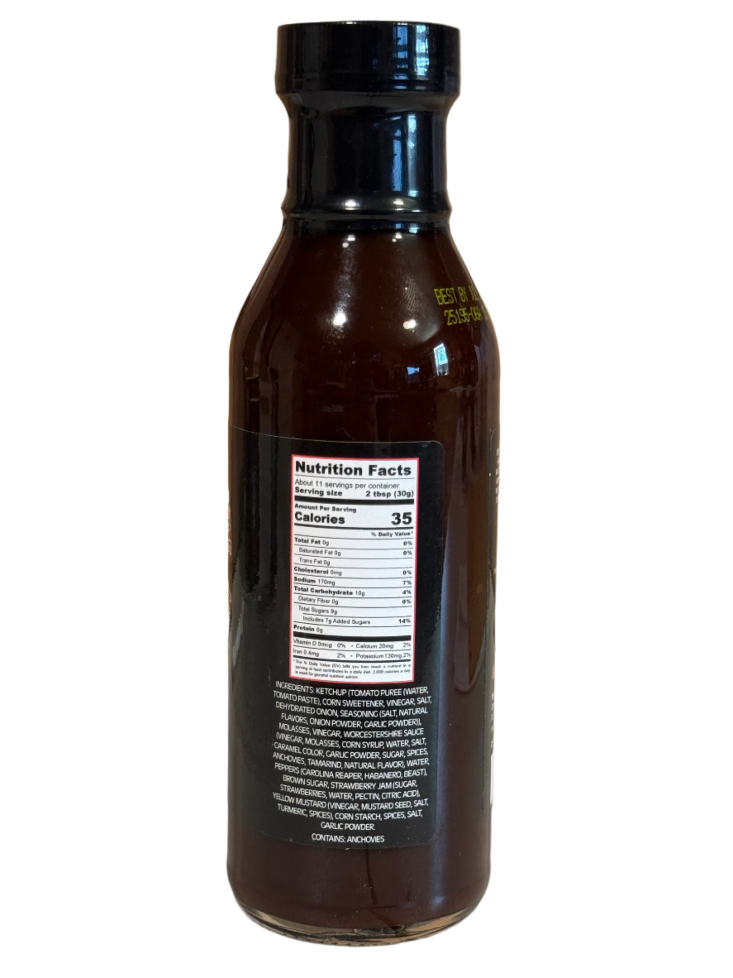 12oz Bottle Ridgeman's Fiery BBQ Sauce