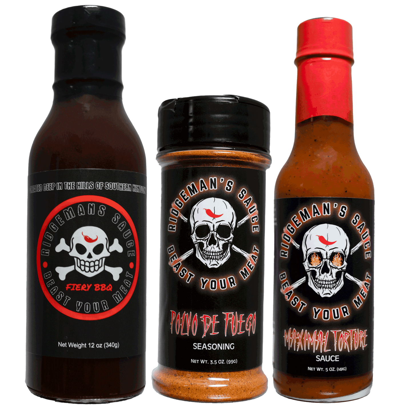 Ridgeman’s Burnin’ Trio Pack